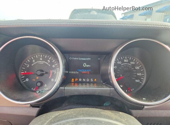 1FATP8UH2J5133117 2018 FORD MUSTANG Gray Սարքավորումների վահանակի տեսք