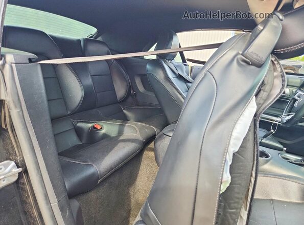 1FATP8UH2J5133117 2018 FORD MUSTANG Gray Հետևի նստատեղերի տեսք