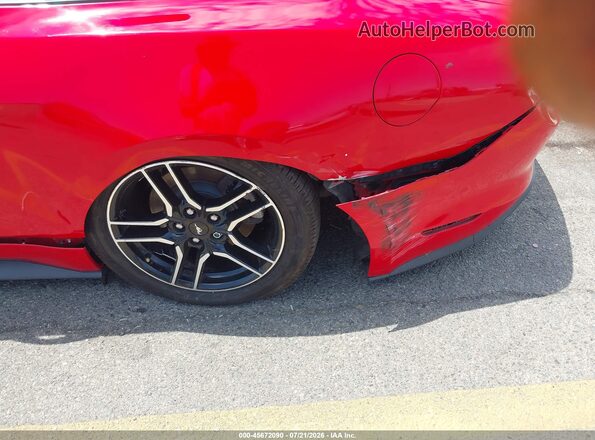 1FATP8UH2K5205371 2019 FORD MUSTANG Red წინა ხედი
