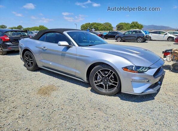 1FATP8UH2M5110246 2021 FORD MUSTANG Silver Przód prawy