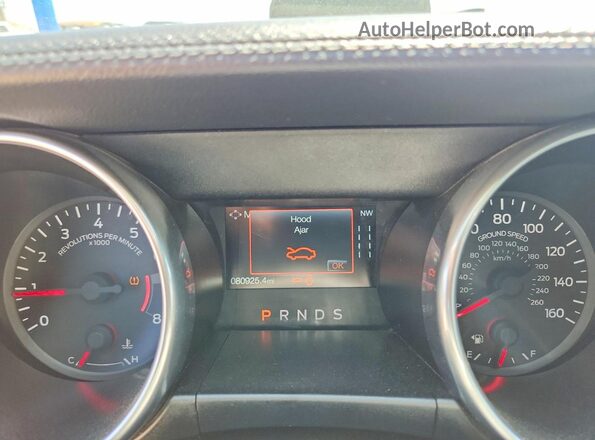1FATP8UH2M5110246 2021 FORD MUSTANG Silver Widok zestawu wskaźników