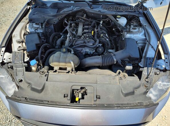1FATP8UH2M5110246 2021 FORD MUSTANG Silver Widok wnętrza z tyłu