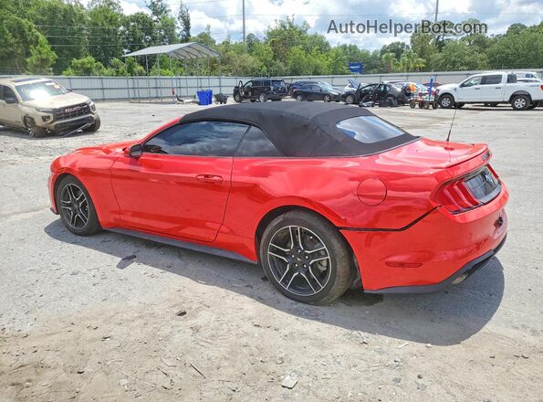 1FATP8UH2N5120096 2022 FORD MUSTANG Red Հետևի ձախ