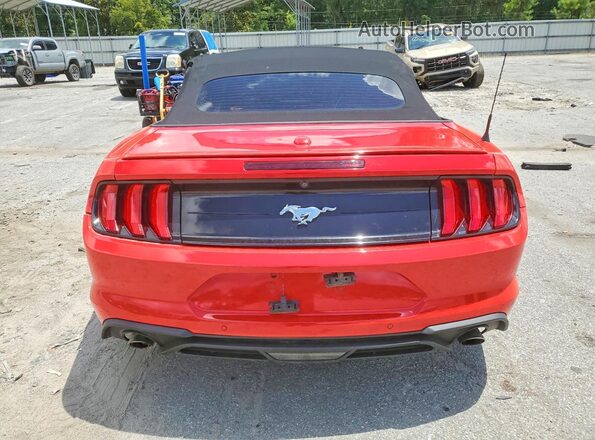 1FATP8UH2N5120096 2022 FORD MUSTANG Red Հետևի տեսք