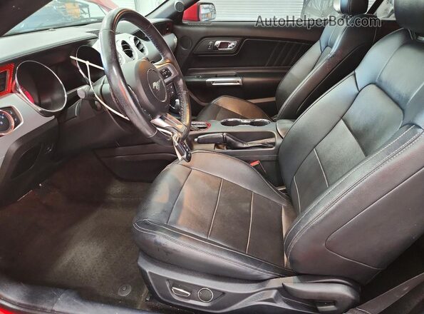1FATP8UH3G5217178 2016 FORD MUSTANG Red Սալոնի դիմացի տեսք