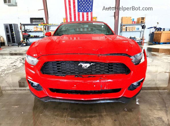1FATP8UH3G5217178 2016 FORD MUSTANG Red Դիմացի տեսք