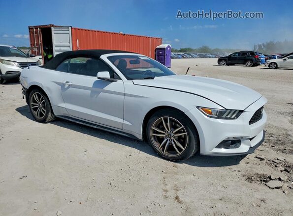 1FATP8UH3H5292836 2017 FORD MUSTANG White Front right