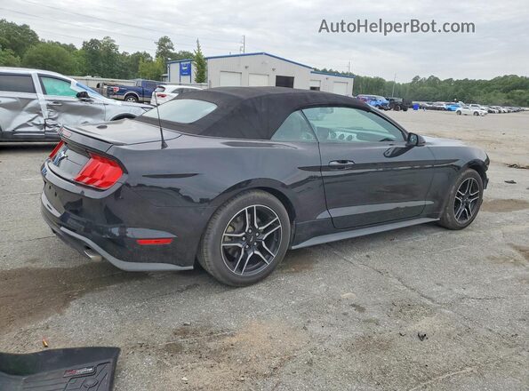 1FATP8UH3J5115094 2018 FORD MUSTANG Black უკანა მარჯვენა