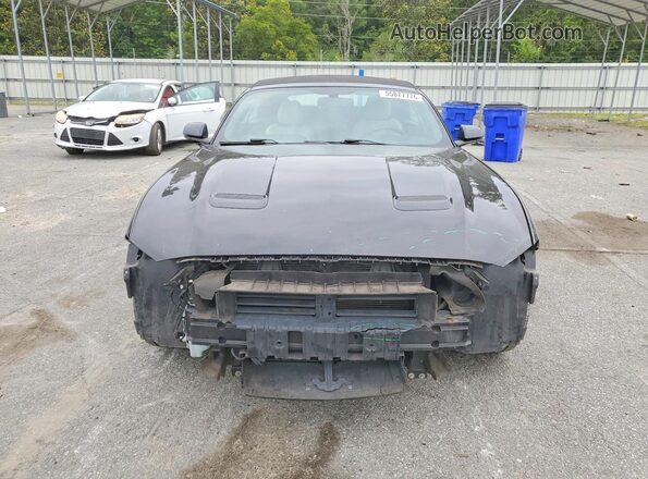 1FATP8UH3J5115094 2018 FORD MUSTANG Black წინა ხედი