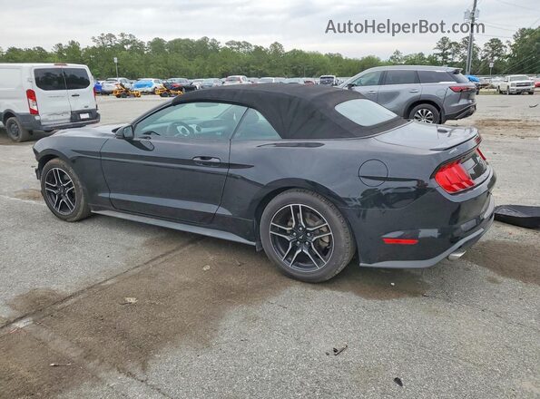 1FATP8UH3J5115094 2018 FORD MUSTANG Black უკანა მარცხენა