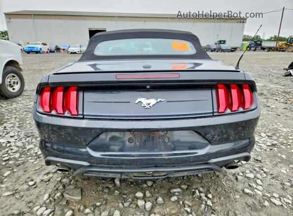 1FATP8UH3J5115239 2018 FORD MUSTANG Black Rear view