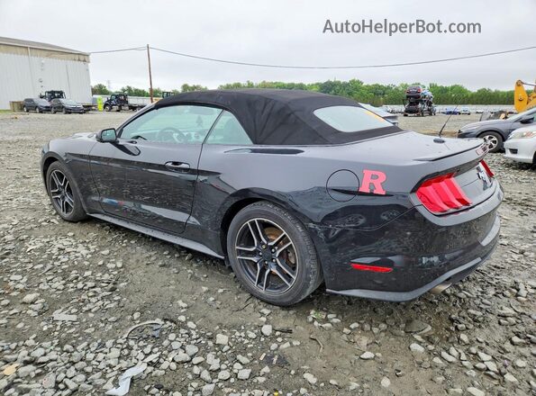 1FATP8UH3J5115239 2018 FORD MUSTANG Black Rear left
