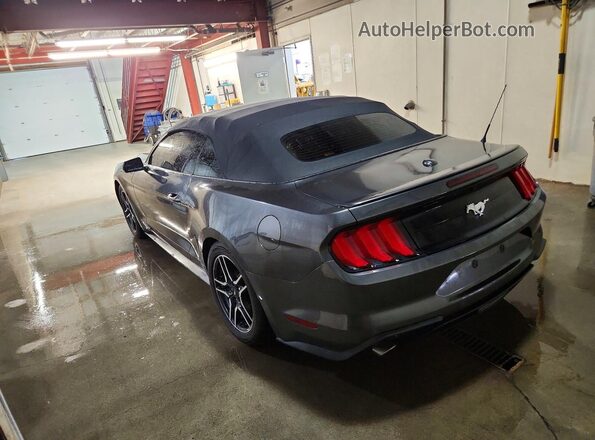 1FATP8UH3J5155207 2018 FORD MUSTANG Серый Задняя левая четверть