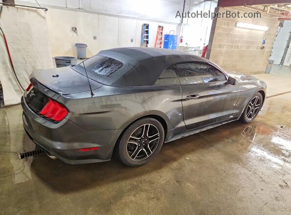1FATP8UH3J5155207 2018 FORD MUSTANG Серый Задняя правая четверть