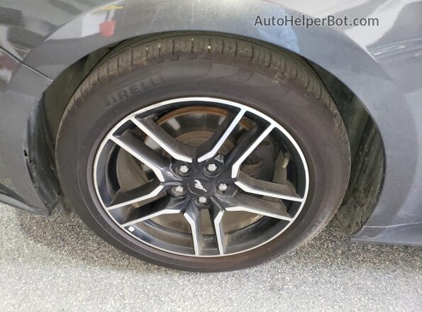 1FATP8UH3J5155207 2018 FORD MUSTANG Серый Вид наклейки с VIN-кодом
