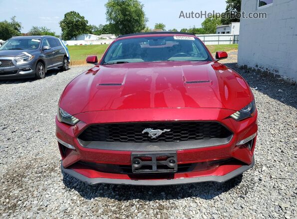 1FATP8UH3K5116263 2019 FORD MUSTANG Red Vista frontal