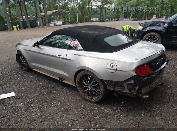 1FATP8UH3K5159713 2019 FORD MUSTANG Silver Задня ліва чверть
