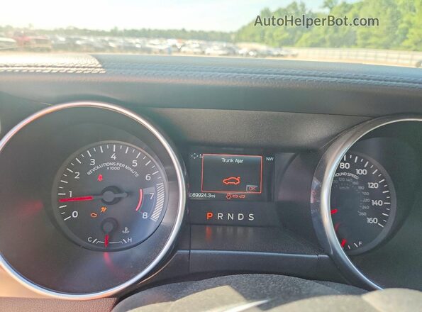 1FATP8UH3L5106639 2020 FORD MUSTANG Silver Instrument cluster view