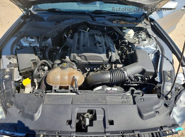 1FATP8UH3L5106639 2020 FORD MUSTANG Silver Rear interior view