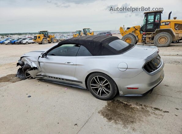 1FATP8UH4G5216380 2016 FORD MUSTANG Silver Задня ліва чверть