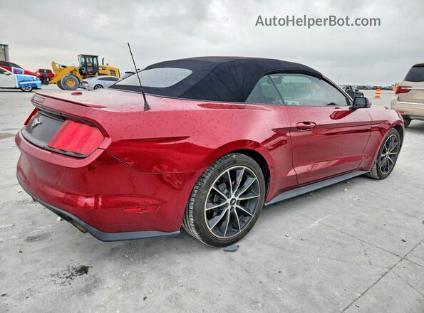 1FATP8UH4G5260492 2016 FORD MUSTANG Red Tył prawy