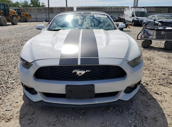 1FATP8UH4G5291726 2016 FORD MUSTANG White Դիմացի տեսք