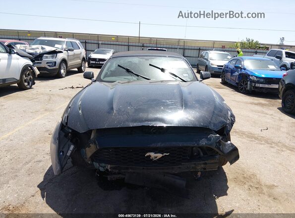1FATP8UH4H5295308 2017 FORD MUSTANG Black Вид щитка приладів