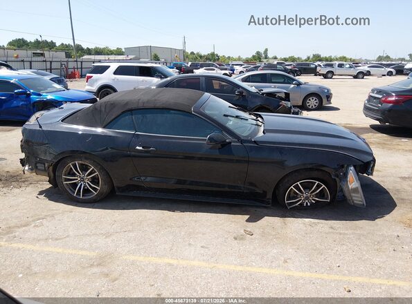 1FATP8UH4H5295308 2017 FORD MUSTANG Black Вид задньої частини салону