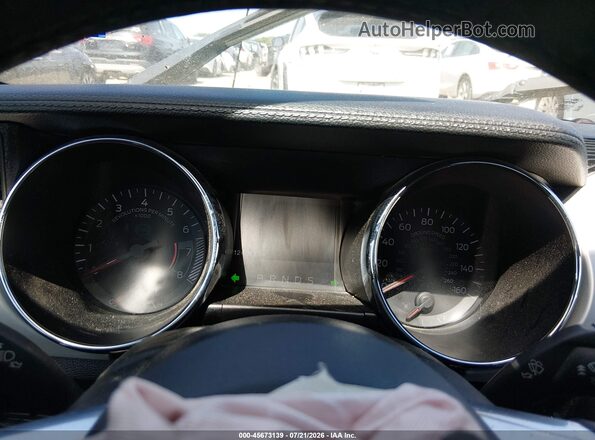 1FATP8UH4H5295308 2017 FORD MUSTANG Black Вид задніх сидінь