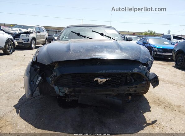 1FATP8UH4H5295308 2017 FORD MUSTANG Black Вид спереду