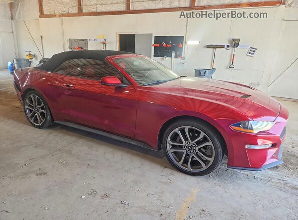 1FATP8UH4J5101415 2018 FORD MUSTANG Red Առջևի աջ