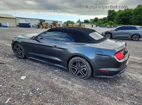 1FATP8UH4J5133345 2018 FORD MUSTANG Gray Rear left