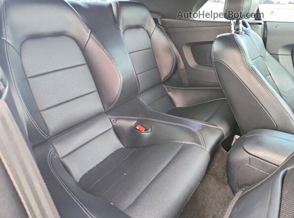1FATP8UH4J5133345 2018 FORD MUSTANG Gray Rear seats view