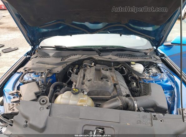 1FATP8UH4L5113342 2020 FORD MUSTANG Синий Вид сзади