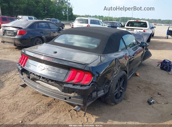 1FATP8UH4N5119435 2022 FORD MUSTANG Black Հետևի աջ