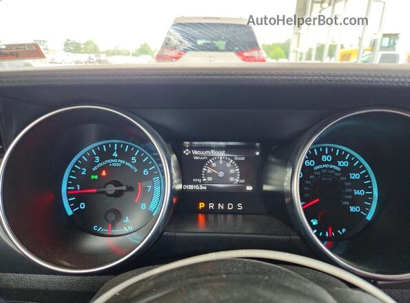 1FATP8UH4N5130113 2022 FORD MUSTANG Blue Instrument cluster view