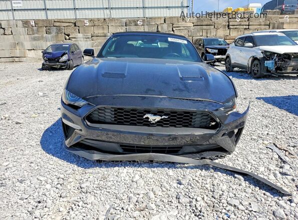 1FATP8UH4P5103173 2023 FORD MUSTANG Black Front view