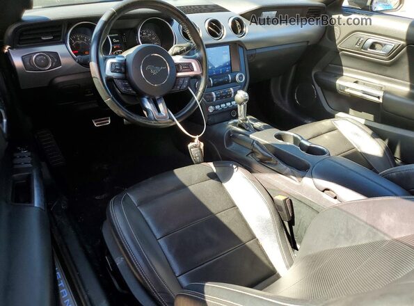 1FATP8UH4P5103173 2023 FORD MUSTANG Black Dashboard view