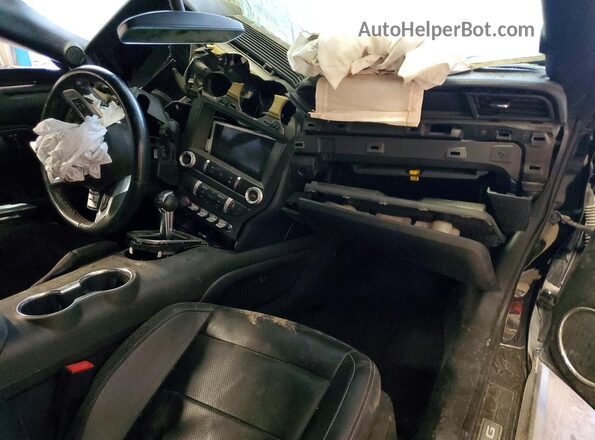 1FATP8UH4P5103447 2023 FORD MUSTANG Black Вид панелі приладів