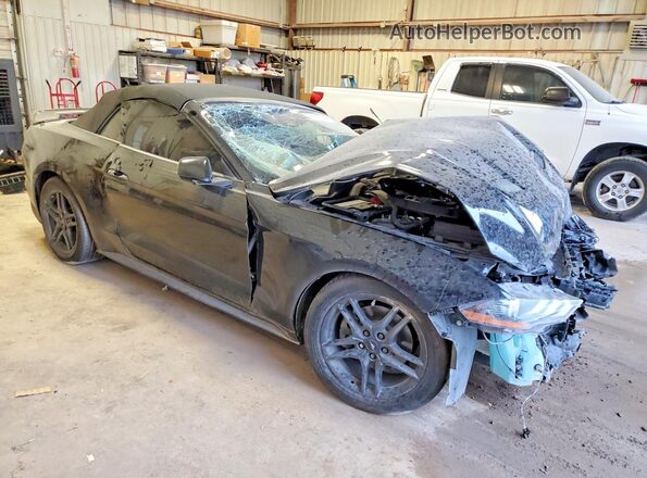 1FATP8UH4P5103447 2023 FORD MUSTANG Black Передня права чверть