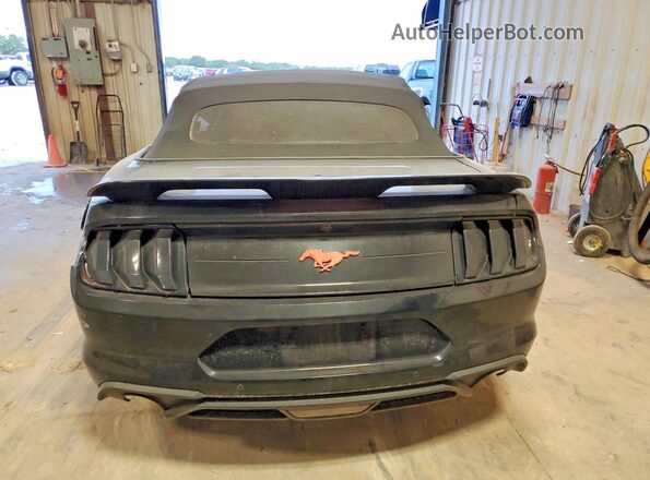 1FATP8UH4P5103447 2023 FORD MUSTANG Black Вид ззаду
