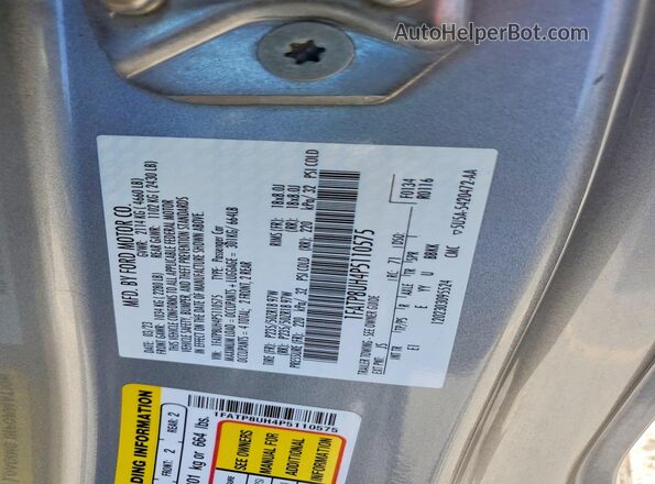 1FATP8UH4P5110575 2023 FORD MUSTANG Silver Շարժիչի բաժամունքի տեսք