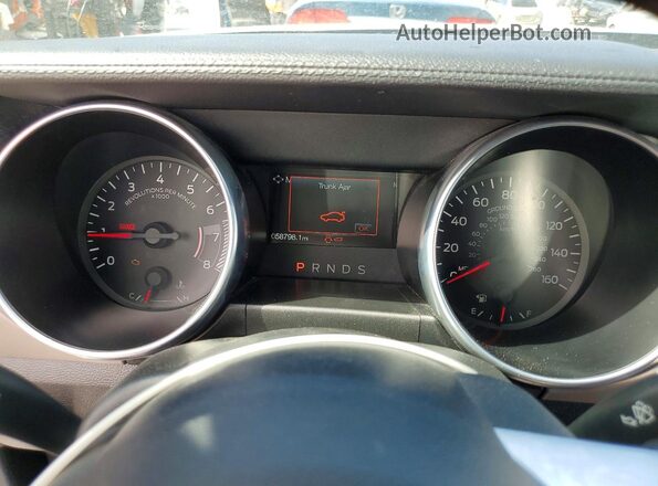 1FATP8UH4P5110575 2023 FORD MUSTANG Silver Սարքավորումների վահանակի տեսք