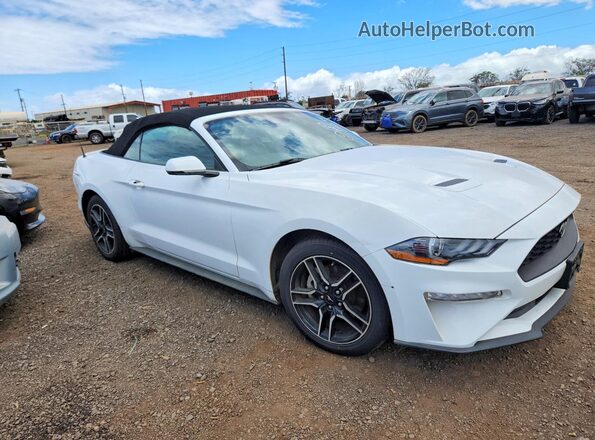 1FATP8UH4P5111628 2023 FORD MUSTANG White წინა მარჯვენა