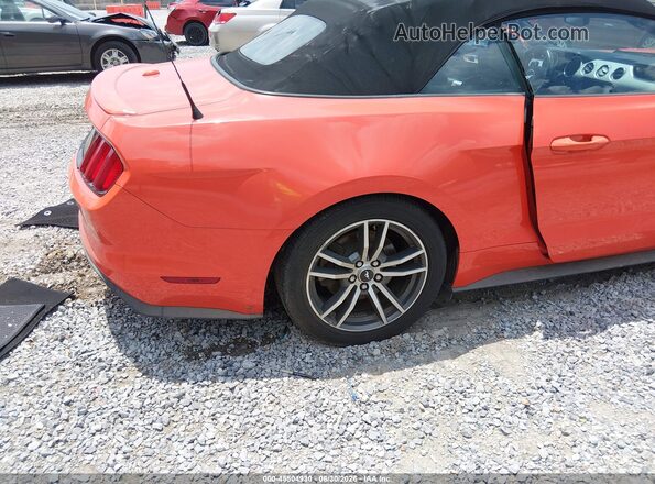 1FATP8UH5G5217151 2016 FORD MUSTANG Orange Tył prawy
