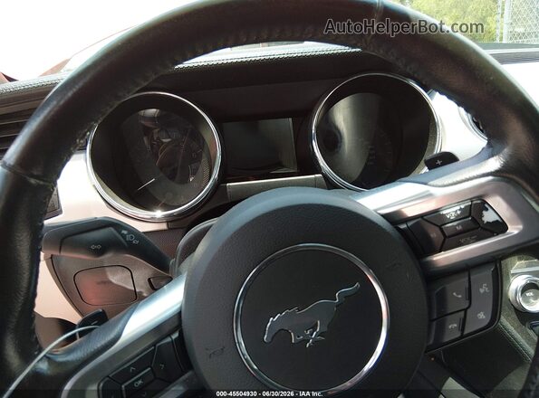 1FATP8UH5G5217151 2016 FORD MUSTANG Orange Widok tylnych siedzeń