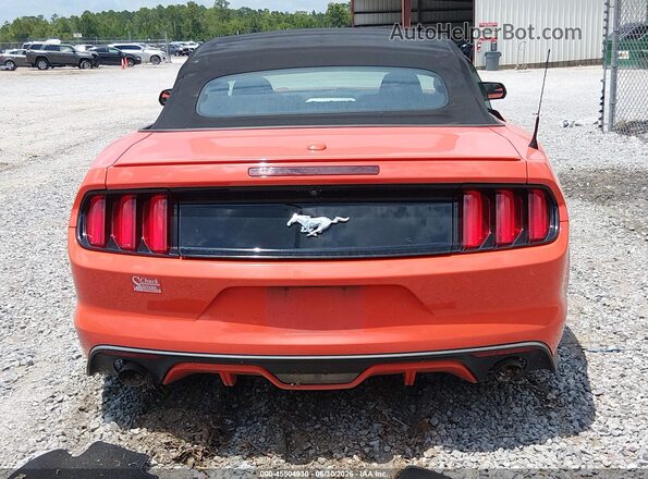 1FATP8UH5G5217151 2016 FORD MUSTANG Orange 