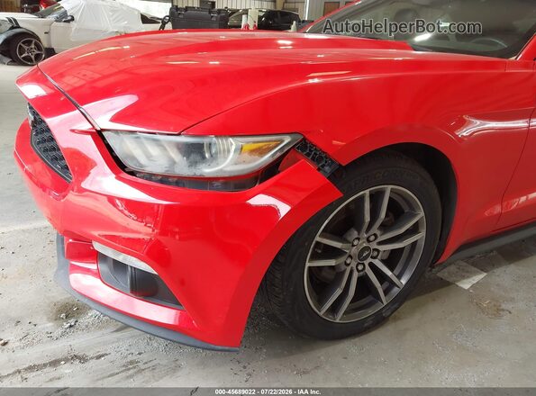 1FATP8UH5G5304578 2016 FORD MUSTANG Red Դիմացի տեսք