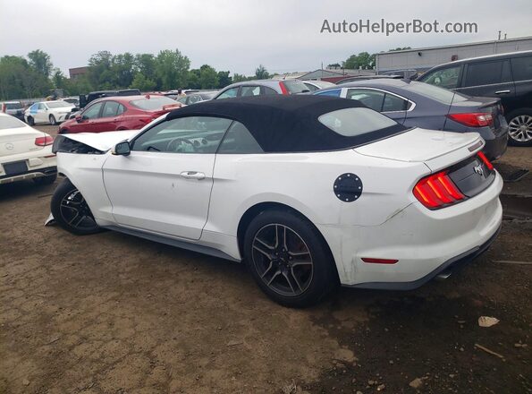 1FATP8UH5K5149149 2019 FORD MUSTANG White უკანა მარცხენა