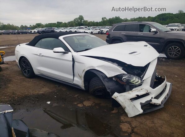 1FATP8UH5K5149149 2019 FORD MUSTANG White წინა მარჯვენა